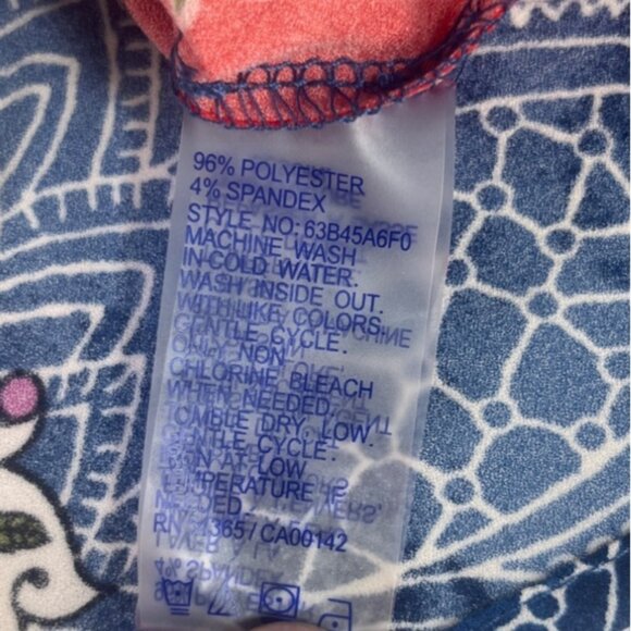 Nygard Bandana Paisley Dress Womens Plus Size 2X New Multicolor - Picture 8 of 10